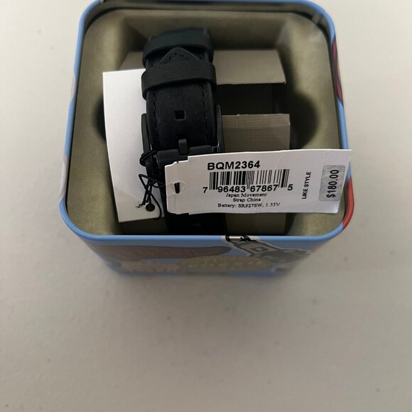 Fossil BQM2364 Fenmore Multifunction Black Leather Men's Watch - Picture 6 of 6